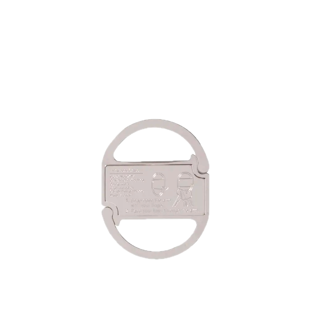 Stussy Industrial Keyring Black 138748