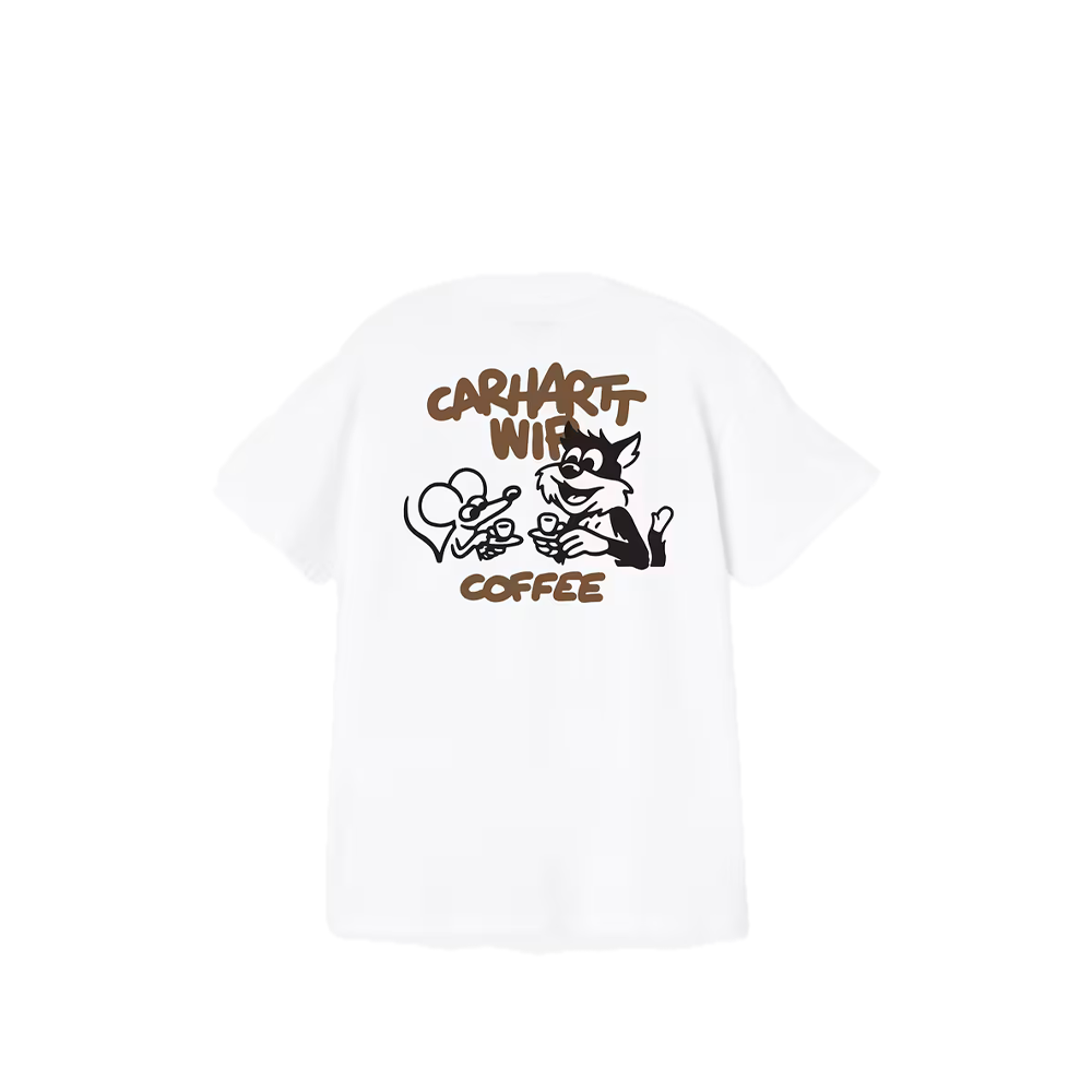 Carhartt WIP S/S Coffee Break T-Shirt White I037446_02_XX