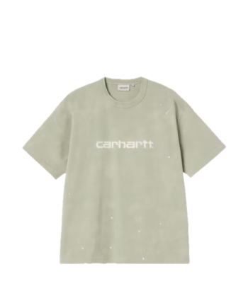Carhartt WIP S/S Painter T-Shirt Shady Green / Destroy Wash / Splatter I036853_3RF_EJ