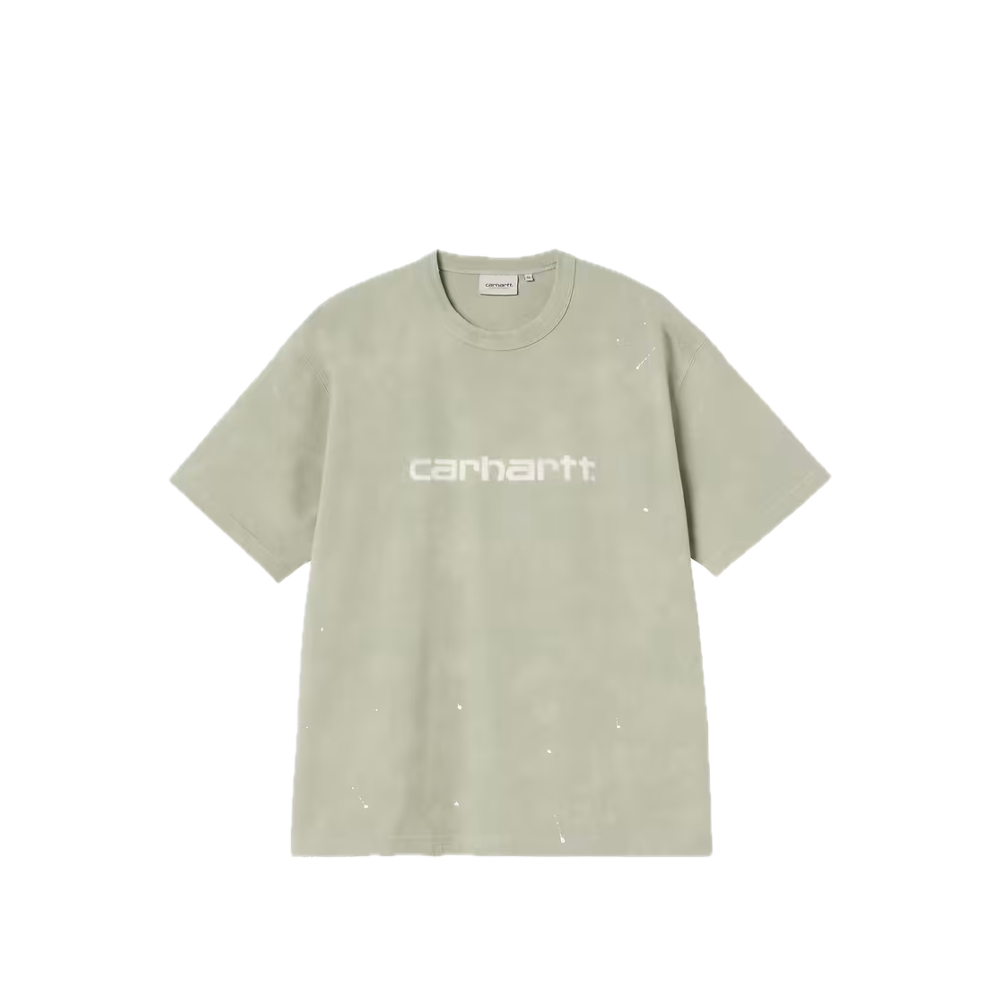 Carhartt WIP S/S Painter T-Shirt Shady Green / Destroy Wash / Splatter I036853_3RF_EJ