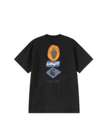 Carhartt WIP S/S Stacked Grapes T-Shirt Black I036902_89_XX