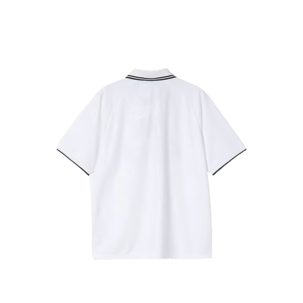 Carhartt WIP S/S Terrace Football T-Shirt Heart Train Jacquard / White I037567_43T_XX