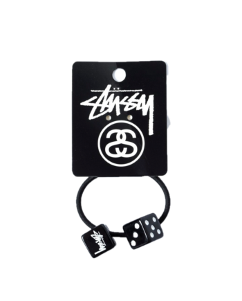 Stussy Dice Elastic Hair Tie Black 239061