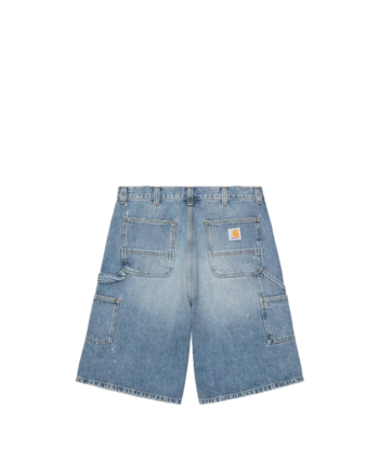Carhartt WIP OG Single Knee Short Blue / Destroy Wash / Splatter I037020_01_EJ