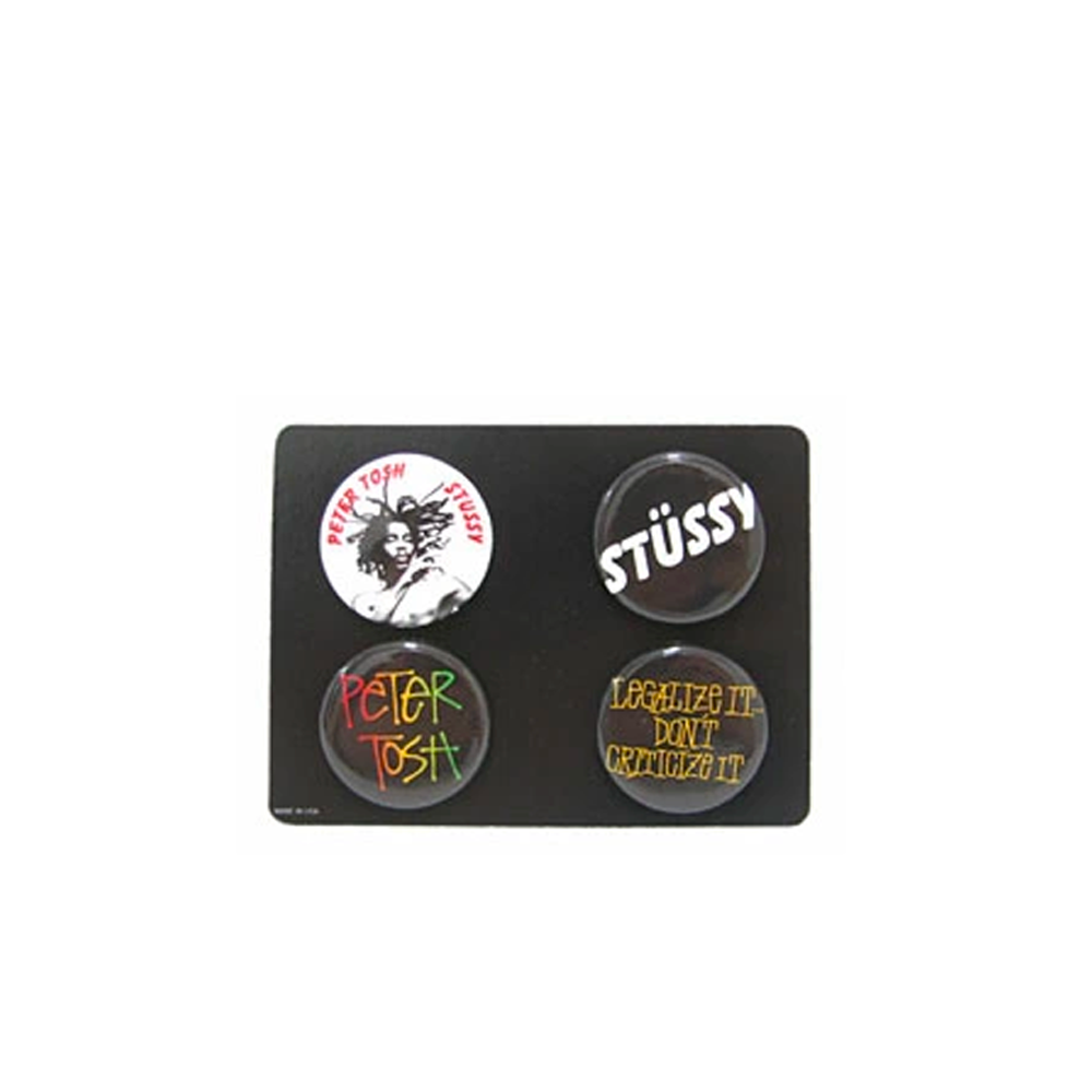 Stussy x Peter Tosh Button Pack 338061