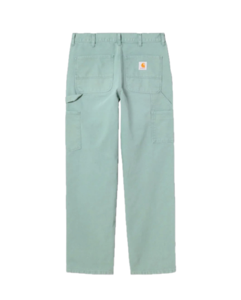 Carhartt WIP Single Knee Pant Smoke Green (Rinsed) I031497_1ND_02