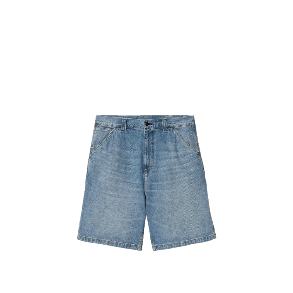 Carhartt WIP OG Single Knee Shorts Blue (Burst Washed) I034872_01_UR