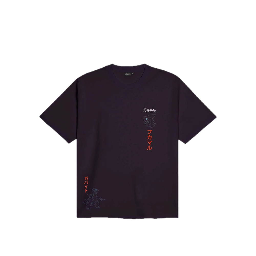 Dolly Noire x Pokémon Sinnoh Region Garchomp Evolution Tee Purple TS1349-T4-03