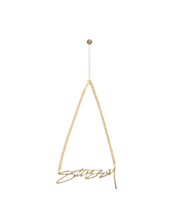 Stussy Gold Smooth Necklace 239042