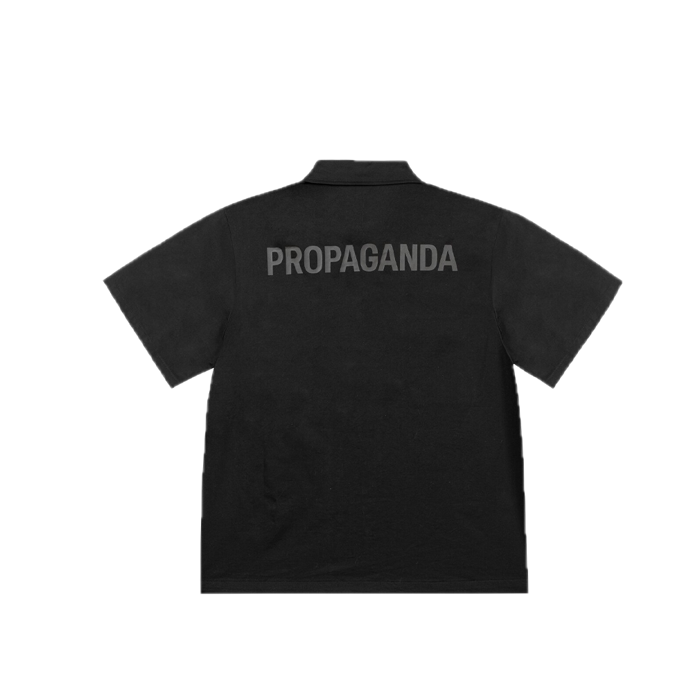 Propaganda Label Shirt Black 26SSPROU814