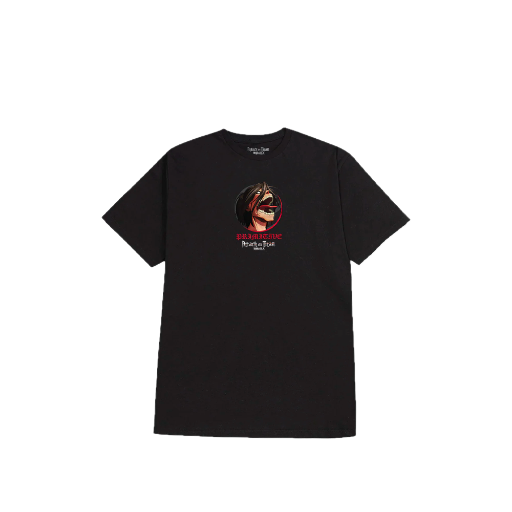 Primitive X Attack On Titan Future Memory Tee Black PAPSP2418_BLK