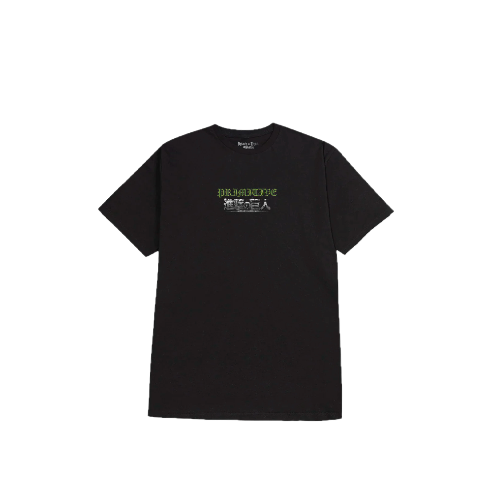 Primitive X Attack On Titan Scout Tee Black PAPSP2415_BLK