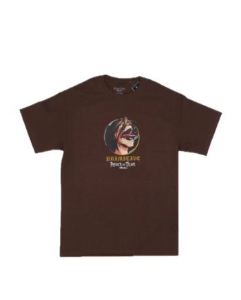 Primitive X Attack On Titan Future Memory Tee Brown PAPSP2418_BRN