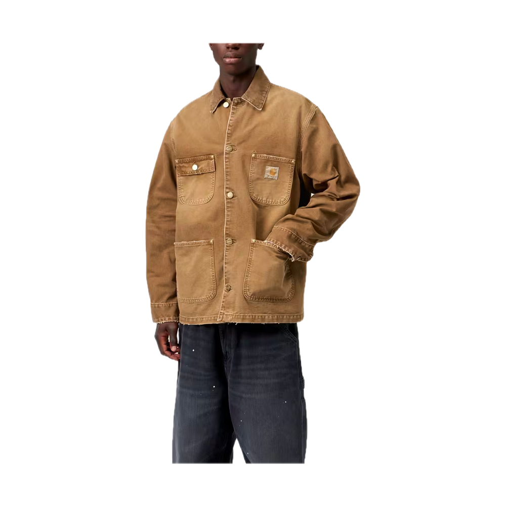 Carhartt Wip OG Chore Coat Hamilton Brown / Hamilton Brown / Destroy Wash I035281_53