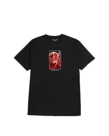 Primitive X Attack On Titan Colossal Dirty P Tee Black PAPSP2417_BLK