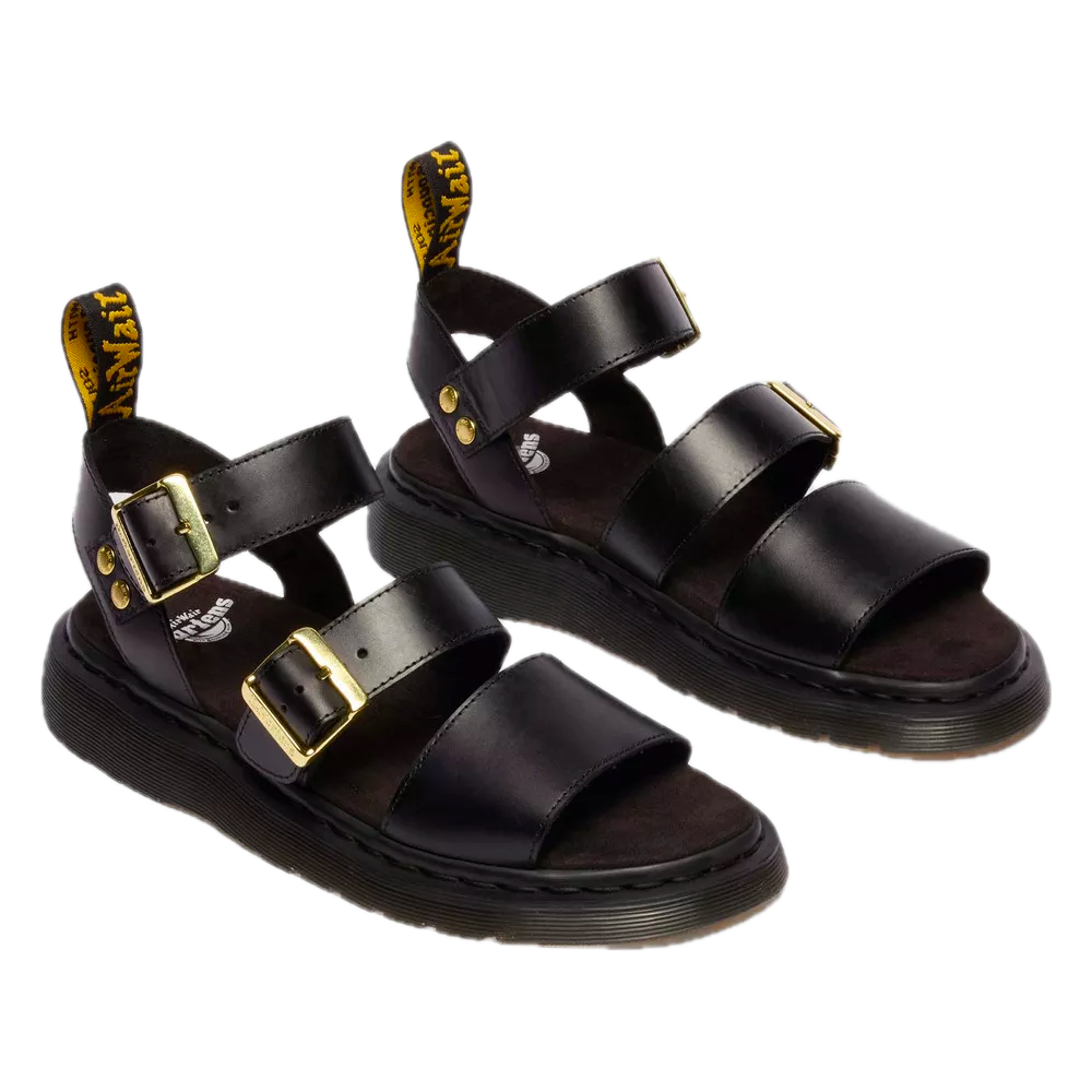 Dr. Martens Gryphon Gladiator Sandals Leather Black / Atlas 42329001