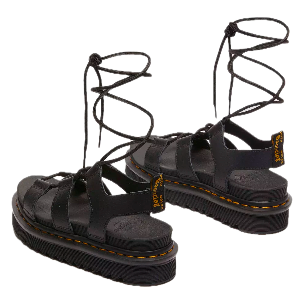 Dr. Martens Nartilla Gladiator Sandals Leather Black / Athena 31617001