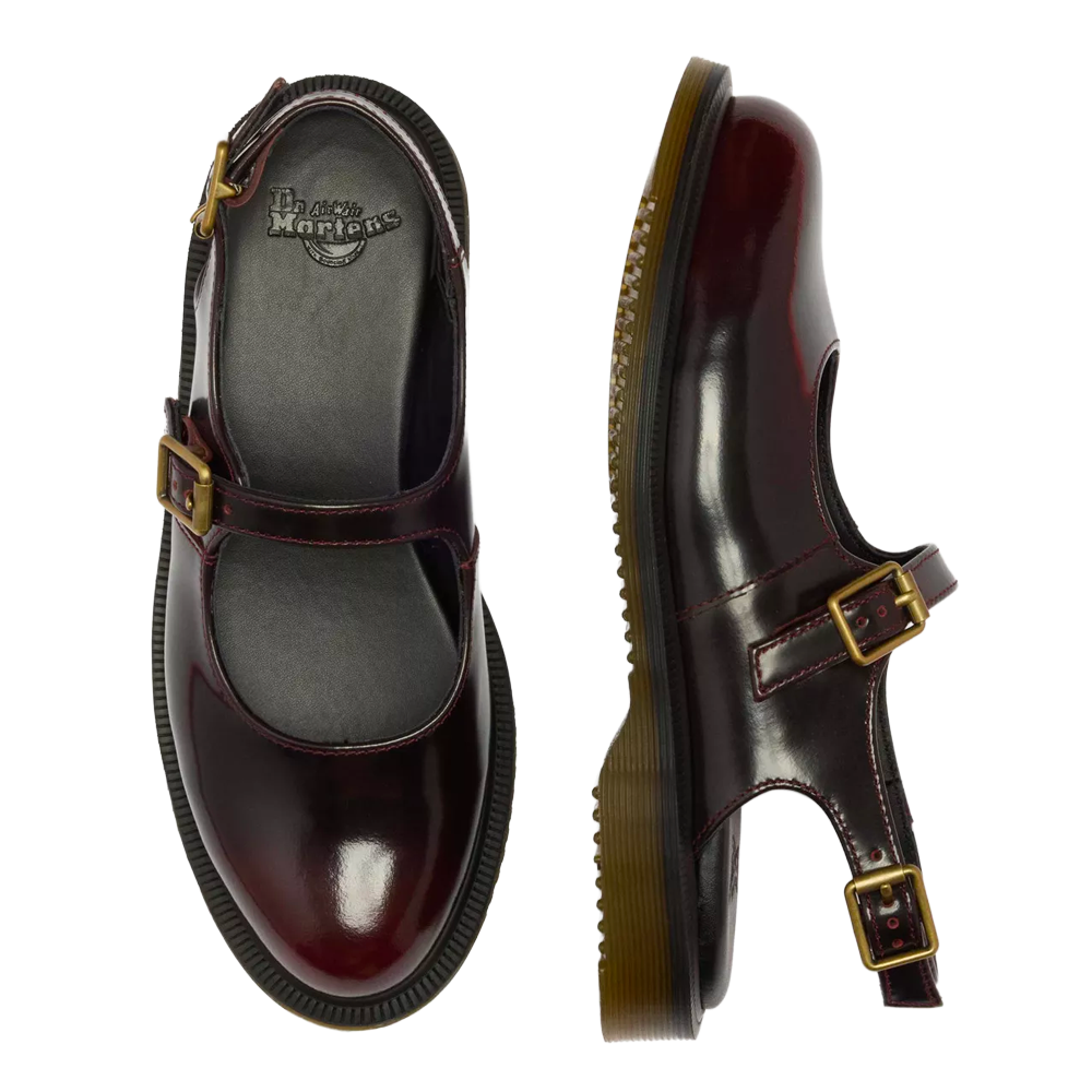 Dr. Martens Mary Jane Shoes Leather Cherry Red / Arcadia 42133600