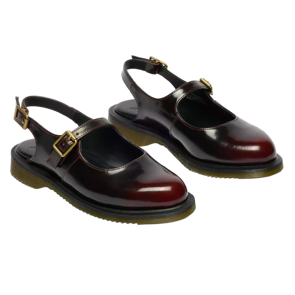 Dr. Martens Mary Jane Shoes Leather Cherry Red / Arcadia 42133600