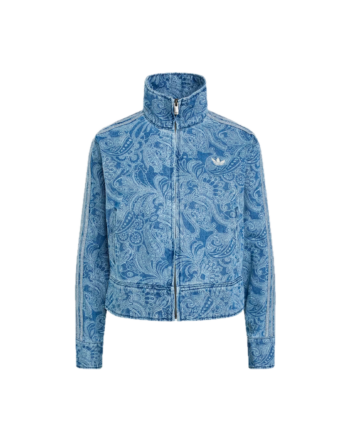 Adidas Liberty London Firebird Denim Track Top Denim Blue / Light Denim KR6674