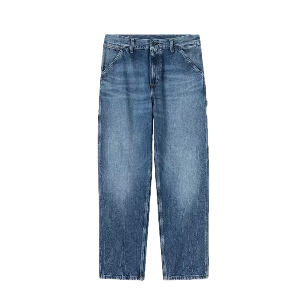 Carhartt WIP Single Knee Pant Blue (Marble used wash) I032024_01_7X