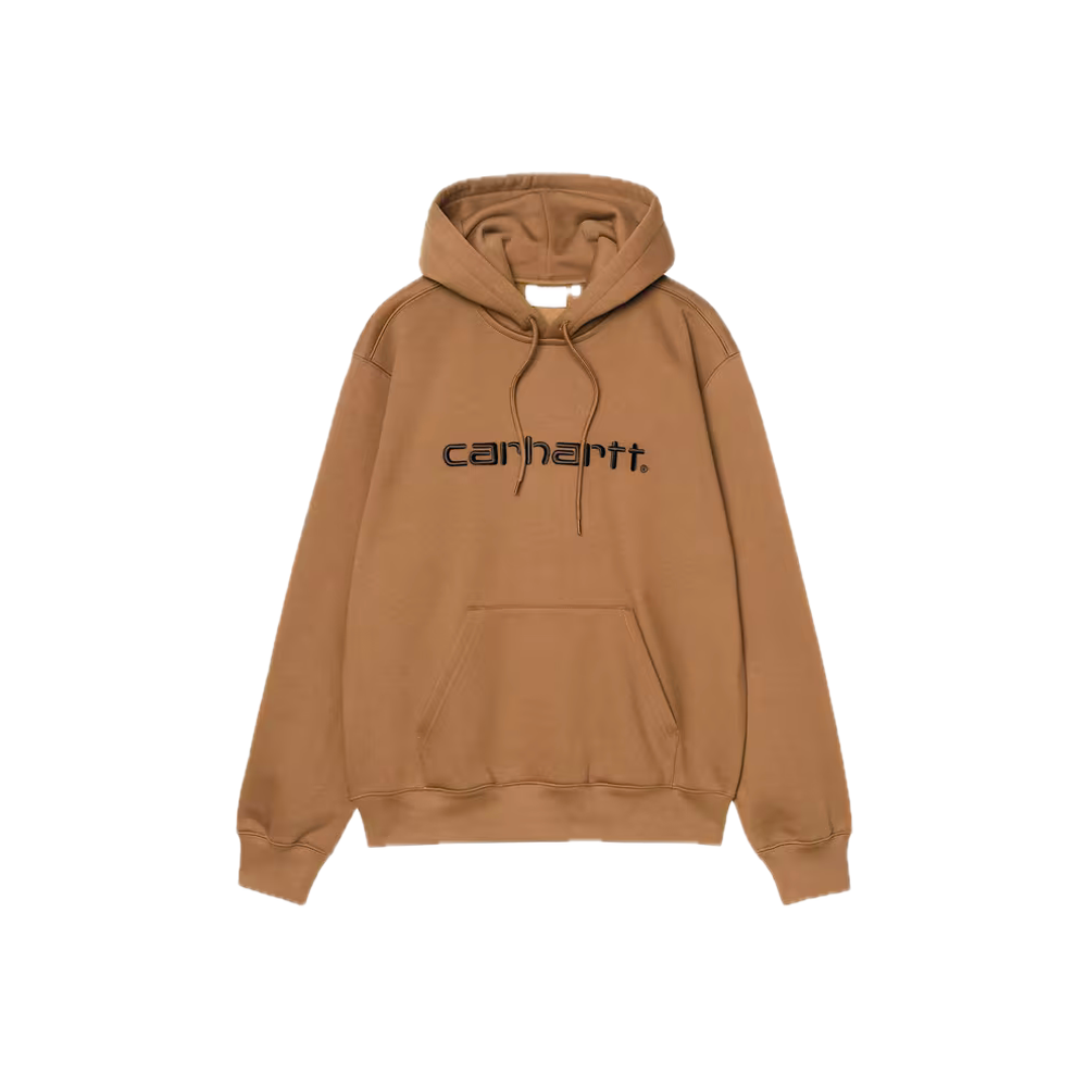 Carhartt WIP Hooded Carhartt Sweatshirt WIP H Brown / Black I030547_3YY_XX