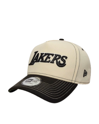 New Era 9FORTY E-Frame LA Lakers NBA City Icon Cream 60856278