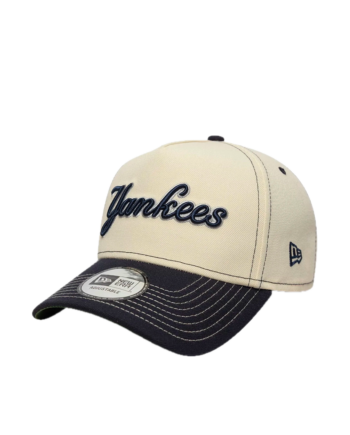 New Era 9FORTY E-Frame New York Yankees MLB City Icon Cream 60856325