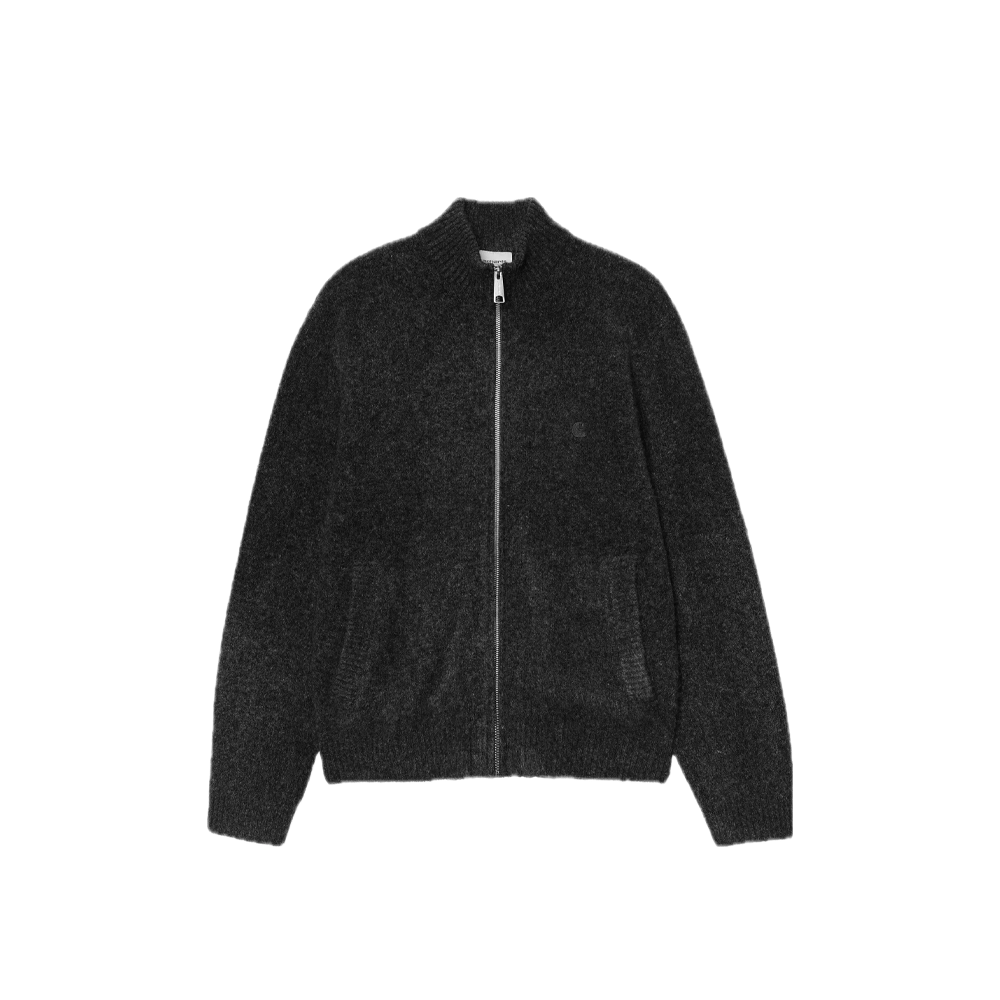 Carhartt Wip Curtis Sweater Jacket Tangled Black I037033_3Z8_XX