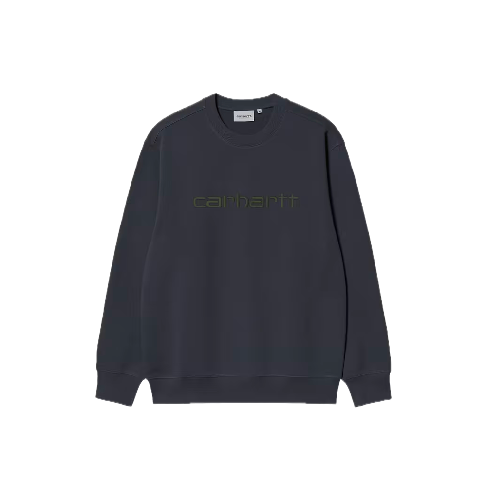 Carhartt WIP Carhartt Sweatshirt Dark Navy / Dark Scarab I030546_3Z0_XX