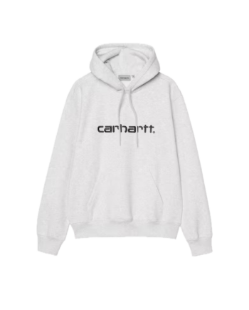 Carhartt WIP Hooded Carhartt Sweatshirt Ash Heather / Graphite I030547_3Z5_XX
