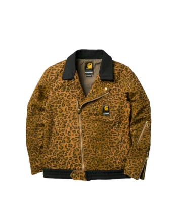 Carhartt WIP x NEIGHBORHOOD Strabler Jacket Brown Leopard (Rinsed) I018593_4
