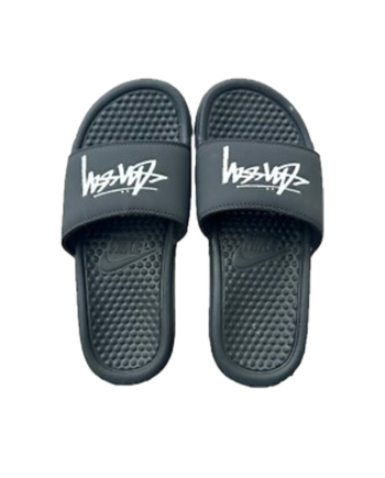 Nike x Stussy Benassi Slide Off Black CW2787-001