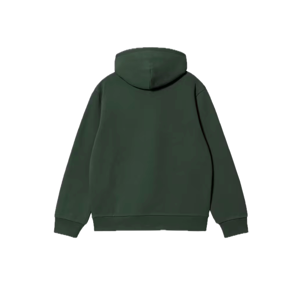 Carhartt WIP Hooded Carhartt Sweatshirt Dark Scarab / Palisander I030547_3YZ_XX