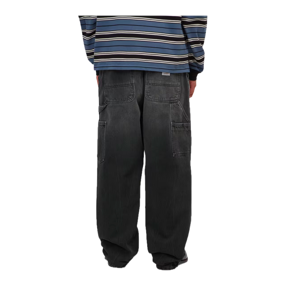 Carhartt WIP Single Knee Pant Black (Marble used wash) I032024_89_7X