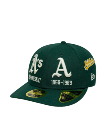 New Era 59FIFTY Low Profile Fitted Athletics MLB Historic Dark Green 60915830