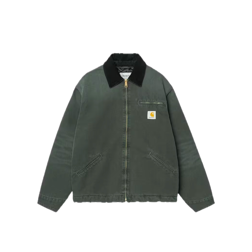 Carhartt WIP OG Detroit Jacket Raven / Black (Stone canvas) I035614_3WM_4O