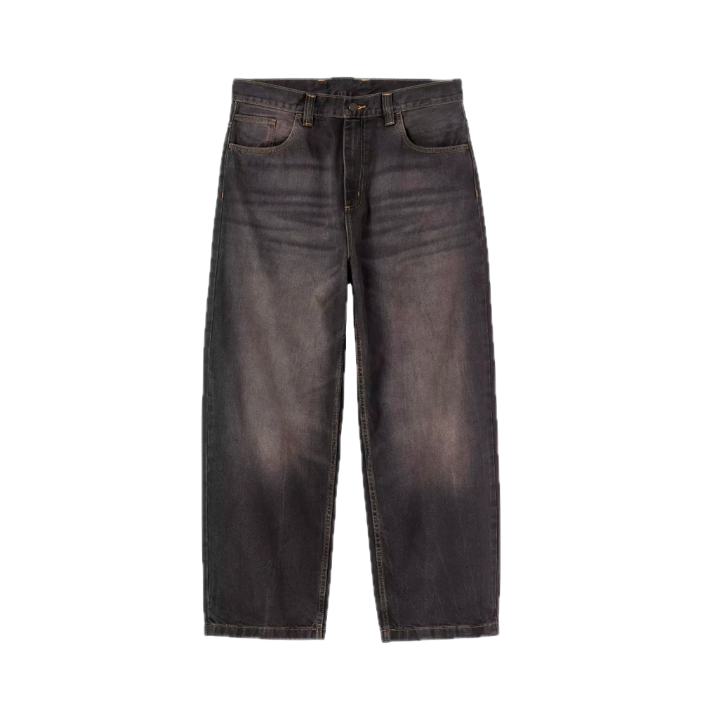 Carhartt WIP Brandon Pant Black (Tobacco Used Wash) I035893_89_02