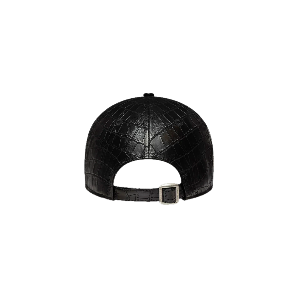 New Era New York Yankees Womens MLB Pattern PU Black 9FORTY Adjustable Cap 60915860