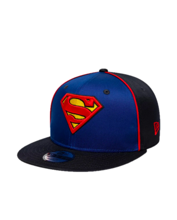 New Era Youth Superman DC Blue & Black 9FIFTY Snapback Adjustable Cap 60915763
