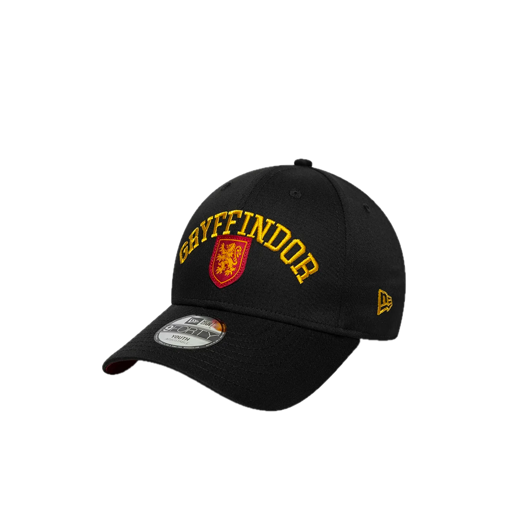 New Era Youth Harry Potter Gryffindor Black 9FORTY Adjustable Cap 60915841