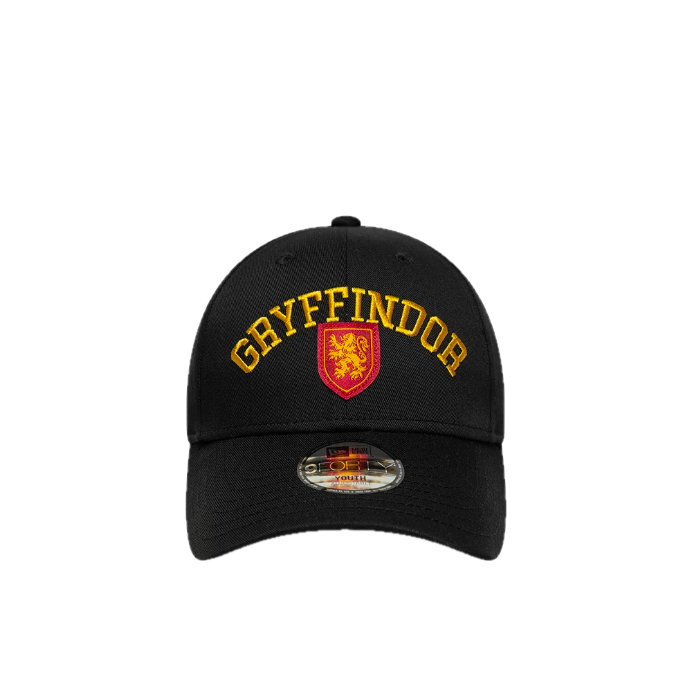 New Era Youth Harry Potter Gryffindor Black 9FORTY Adjustable Cap 60915841
