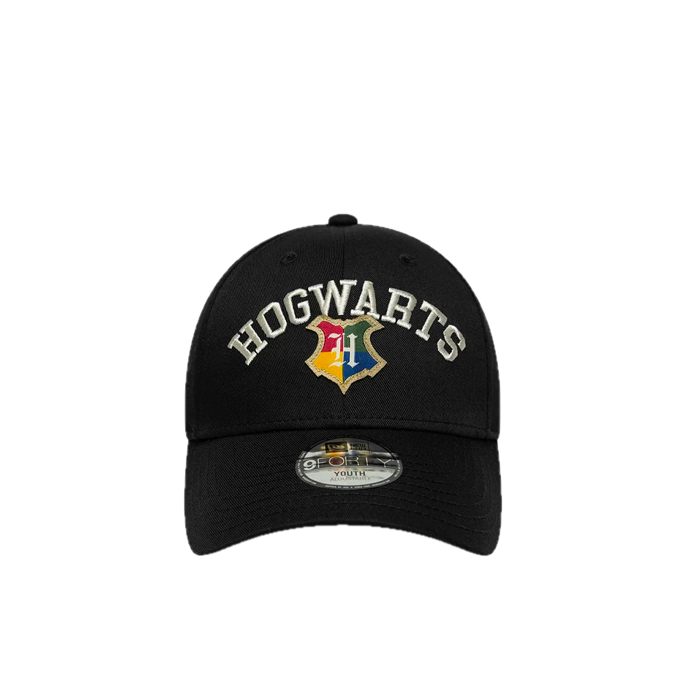 New Era Youth Harry Potter Hogwarts Black 9FORTY Adjustable Cap 60915839