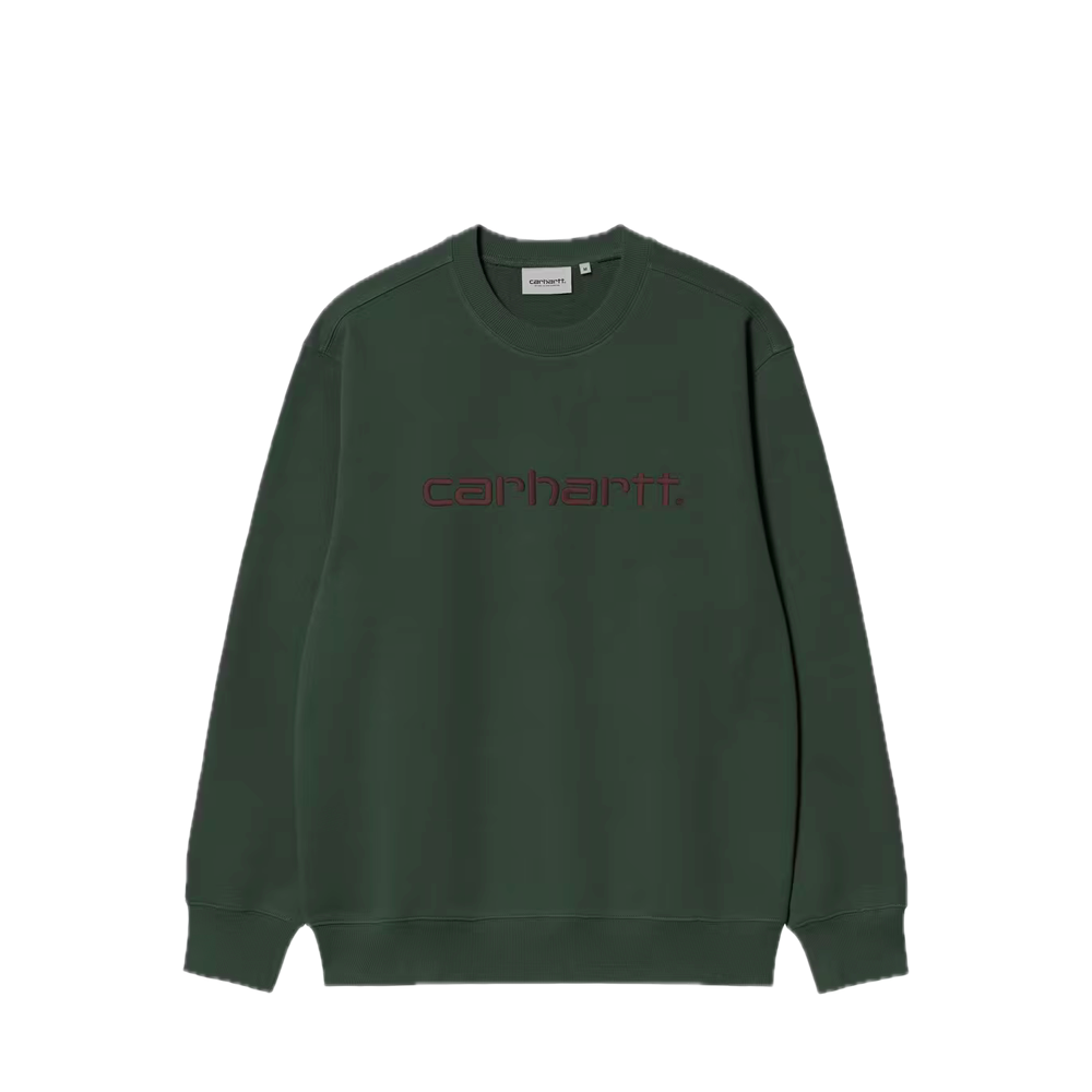 Carhartt WIP Carhartt Sweatshirt Dark Scarab / Palisander I030546_3YZ_XX