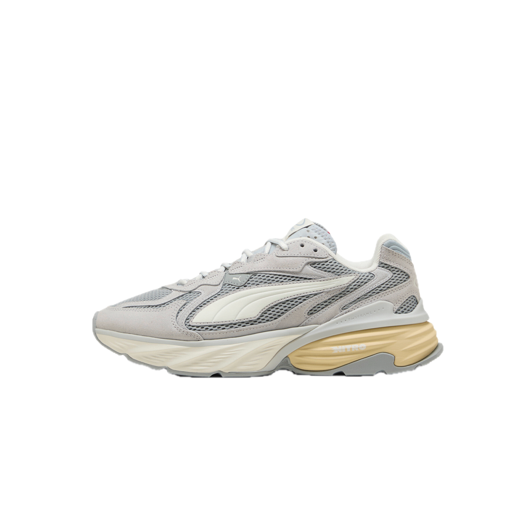 PUMA Fade Nitro LS Suede Cool Light Gray / Warm White 406202_05