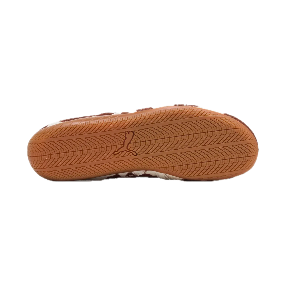 PUMA Speedcat Ballet Cow Print Women's Chocolate Brown / Warm White 407787_01
