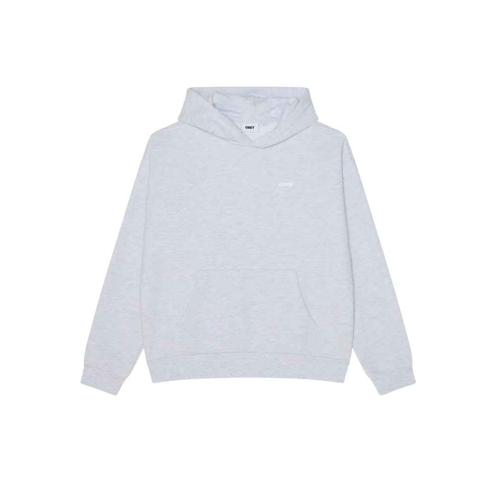 Obey Intercontinental Extra Hy Pullover Ash Grey 111610070_ASG - Image 2