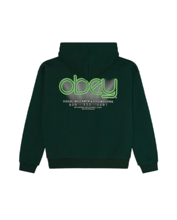 Obey Visuals Extra Heavy Pullover Green Gables 111610071_GRG