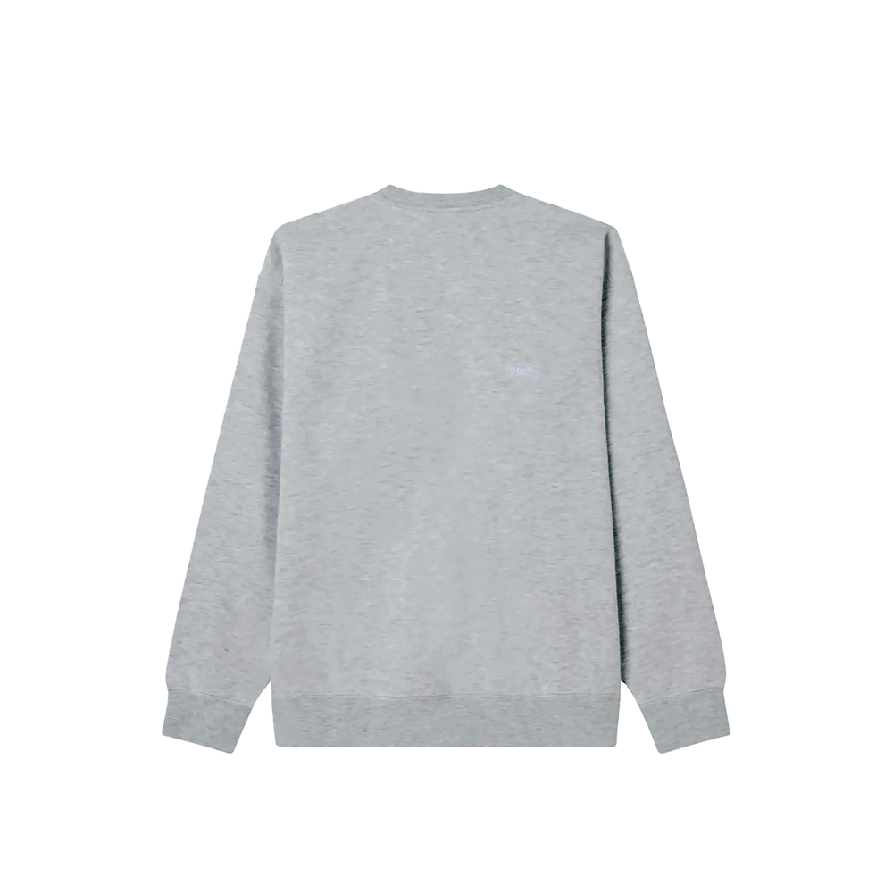 Obey Est. Works Bold II Crewneck Ash Grey 112480122_ASG