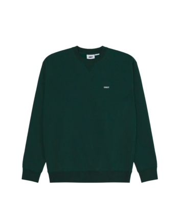 Obey Est. Works Bold II Crewneck Green Gables 112480152_GRG